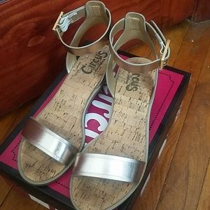 Circus by Sam Edelman gold sandals
